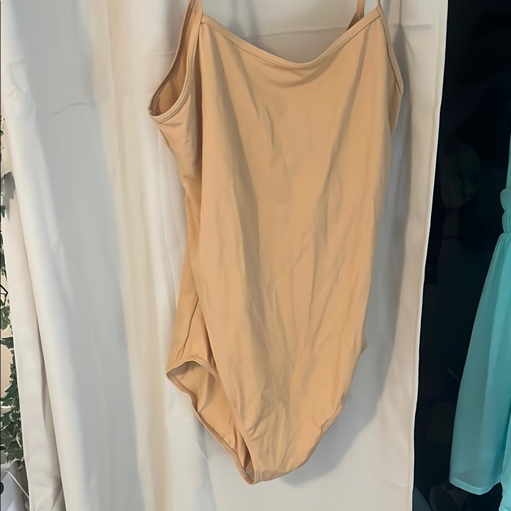 Tan Dance Bodysuit New